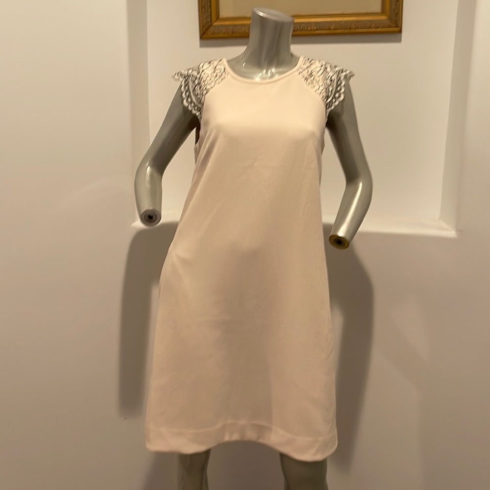 J CREW Shift Dress Lace Embellished Dress  Size 8T